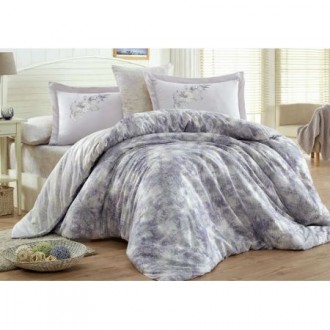 Постельное бельё Hobby Exclusive Sateen Romina фиолетовое