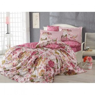 Постельное бельё Hobby Exclusive Sateen Rosanna розовое