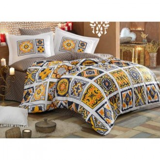 Постельное бельё Mozaique жёлтое