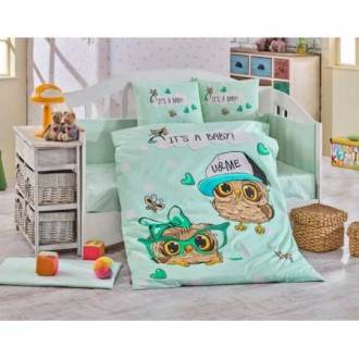Детское постельное белье Hobby Cool Baby мятное