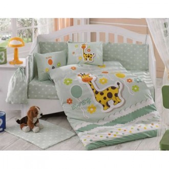 Детское постельное Puffy салатовое