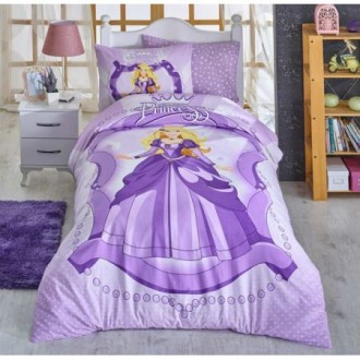 Детское постельное бельё Hobby Ranforce Princess сиреневое