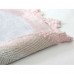 Коврик в ванную 90*90 Doreen Pembe-beyaz