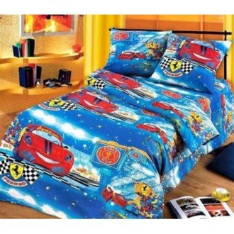 Полуторный комплект постельного белья «Ралли»