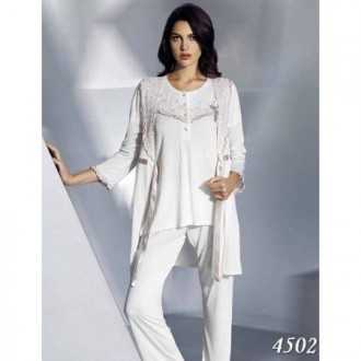 Комплект домашней одежды «Ecru 4502»