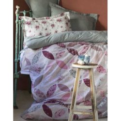 Пике - постельное белье Karaca Home Alita розовое