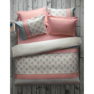 Летнее постельное белье Karaca Home Meyra Pembe