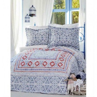 Пике - постельное белье Karaca Home Savior Blue