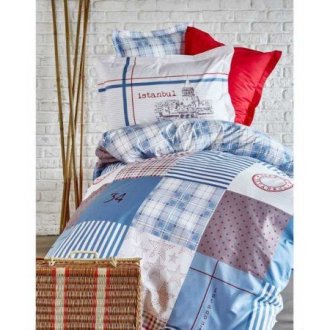 Пике - постельное белье Karaca Home Life Mavi