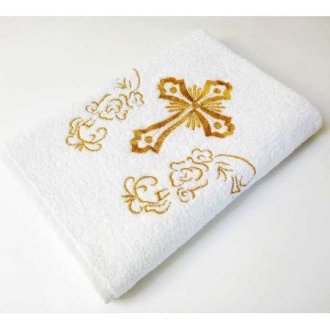 Крыжма для крещения Gold