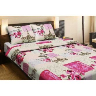 Постельное бельё Paris коралловый