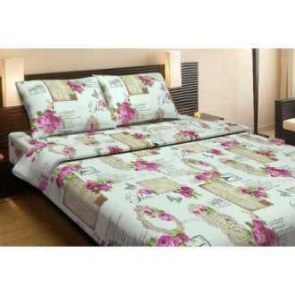 Постельное бельё Romantic малиновый