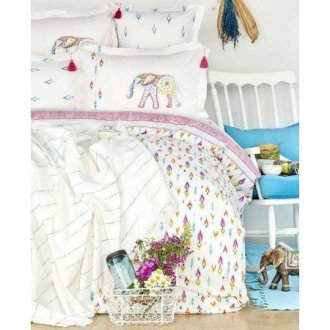 Постельное белье Karaca Home Nora + пике