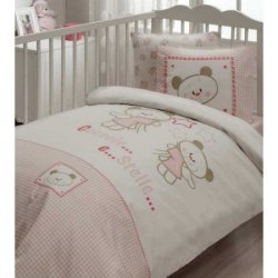 Постельное в кроватку для новорожденных Karaca Home Stelle
