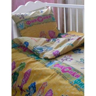 Детское постельное белье в кроватку Leleka-textile ранфорс Фиксики