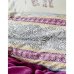 Постельное бельё Karaca Home + плед Espilo Bordo