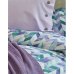 Постельное бельё Karaca Home + плед Melange mor