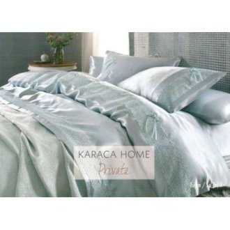 Постельное бельё Karaca Home + пике Tugce Su Yesil