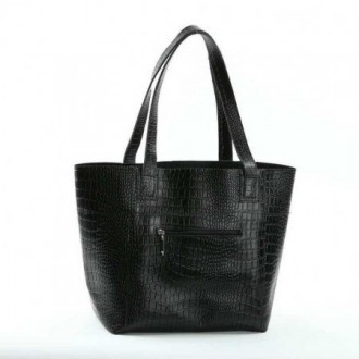 Сумка женская 3 Черный кайман Сумка женская 3 Черный кайман