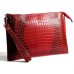Женский клатч "Красный кайман 7"