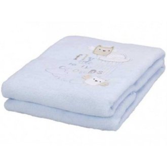 Детский плед Karaca Home Cloudy Mavi