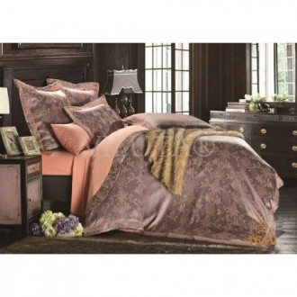 Постельное бельё евро Вилюта (Украина) сатин жаккард 1610 Постельное бельё евро Вилюта (Украина) сатин жаккард 1610