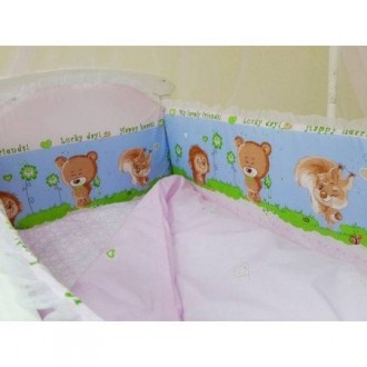 Детский комплект сменный «Лесные зверята» Lux Детский комплект сменный «Лесные зверята» Lux