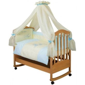 Набор в кроватку для новорожденных «Ангел»
