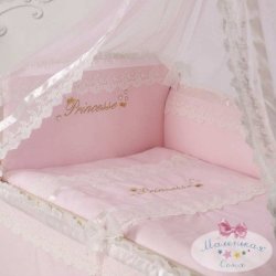 Сменное постельное белье в кроватку "Принцесса" Ranforce