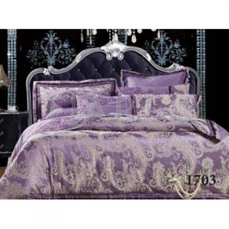 Постельное бельё Viluta Satin Wash Jacquard Tiare 1703