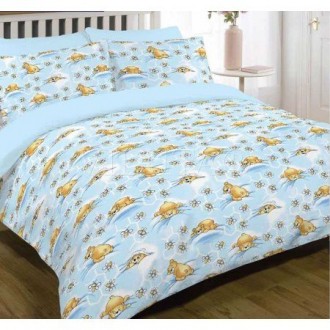 Постельное белье Вилюта 7823 голубой в кроватку