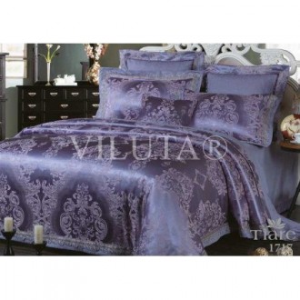 Постельное белье Viluta (Украина) Satin Tiare Jacquard 1717