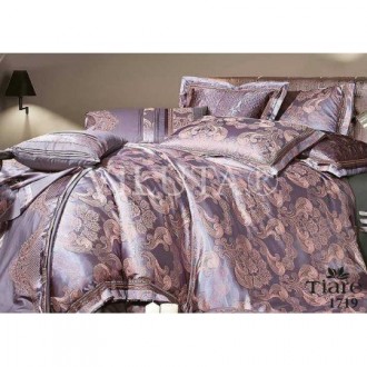 Постельное белье Viluta (Украина) Satin Tiare Jacquard 1719