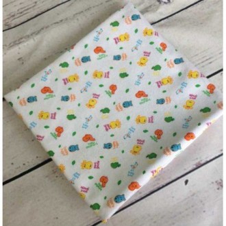 Пеленка для новорожденных "Happy Hippo"