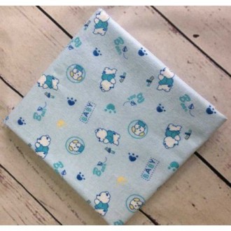 Пеленка для новорожденного Msonya фланель Мишки