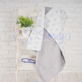 Детский плед Minky Premium Crown