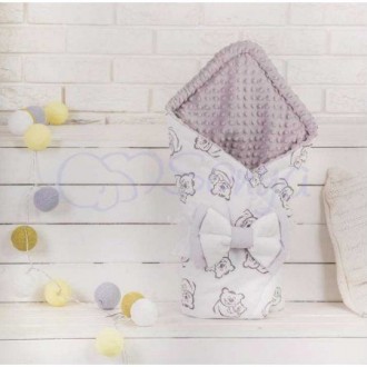 Плед-конверт на выписку Minky "Тилли Милли"