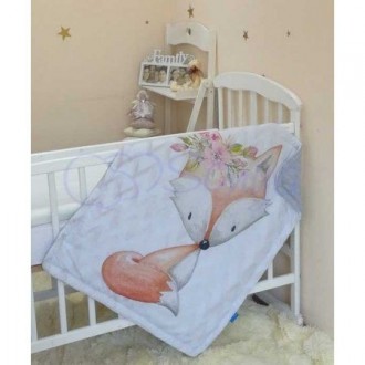 Плед детский Лисичка