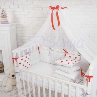 Балдахин Baby Design Red
