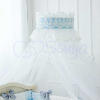 Балдахин De Lux blue