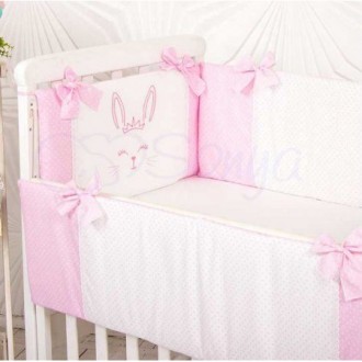 Защита на кроватку Smile Pink Защита на кроватку Smile Pink