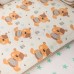 Детский комплект сменный Мишки в овальную кроватку
