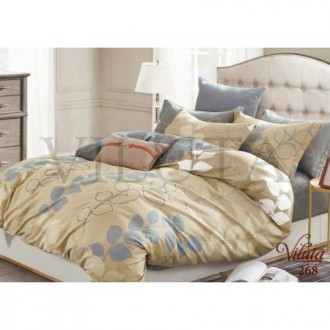 Комплект постельного белья Вилюта (Украина) сатин Гербарий