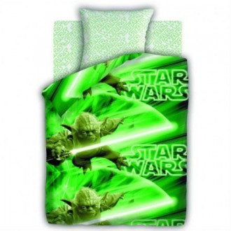 Подростковый комплект постельного белья «Мастер Йода» Подростковый комплект постельного белья «Мастер Йода»