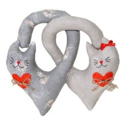 Декоративная игрушка «Парочка котів»