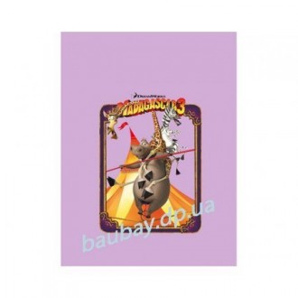 Детский плед “Мадагаскар-3”