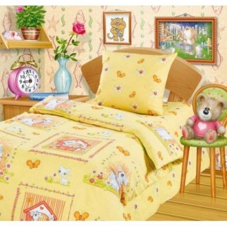 Полуторное постельное белье «Пони»