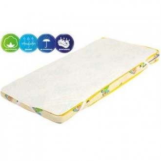 Наматрасник непромокаемый «Поверхность Classic Milk»