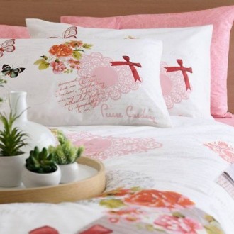 Евро комплект постельного белья Elodie