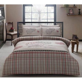 Евро комплект постельного белья «Romance»